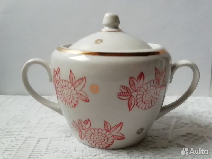 Сахарницы СССР Фарфор