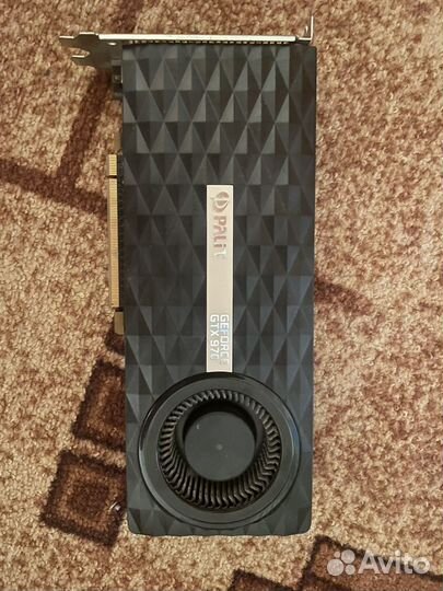 Видеокарта GTX 970 4 gb Palit нерабочая