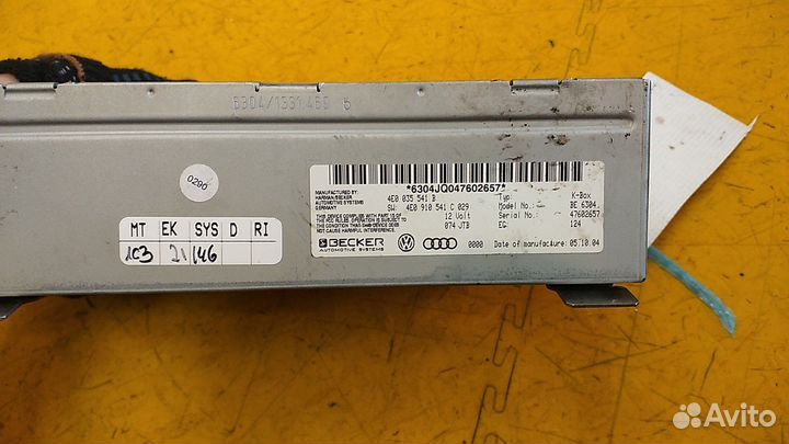 Блок электронный A8 (D3,4E)