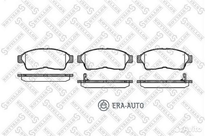 Stellox 413022BSX Колодки дисковые п. Toyota Celic