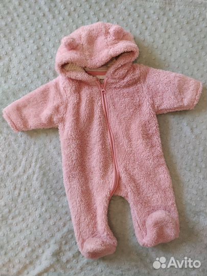 Велюровые Слипы и комбенизон 62 68 см Zara Next