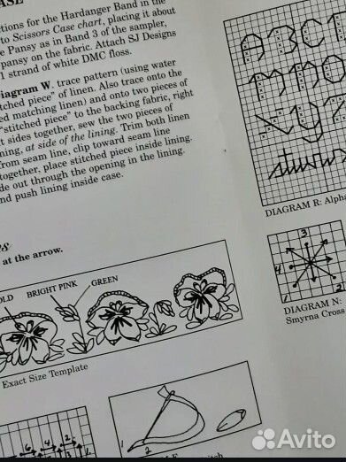 Буклет вышивки Victoria Sampler