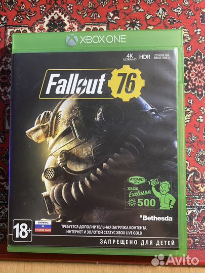 Fallout 76 xbox one