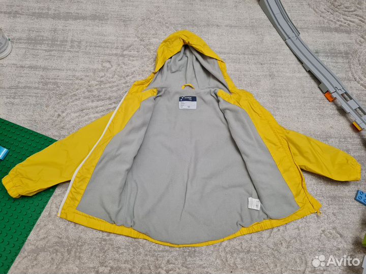 Ветровка на флисе размер 122