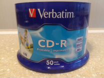 AZO Verbatim CD-R 50шт