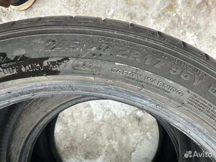 Kumho Ecsta PS71 225/45 R17 и 245/40 R17 95Y