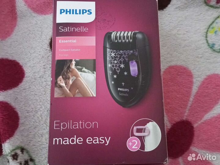 Эпилятор philips новый