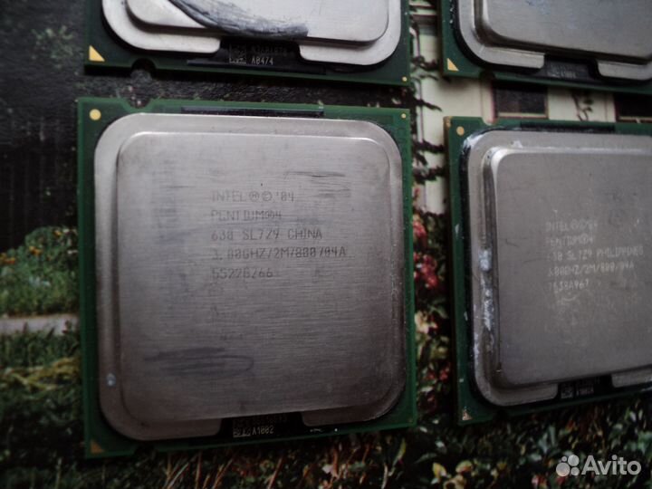 Древние процессоры для коллекции