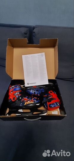 Коньки раздвижные nordway р.36-41