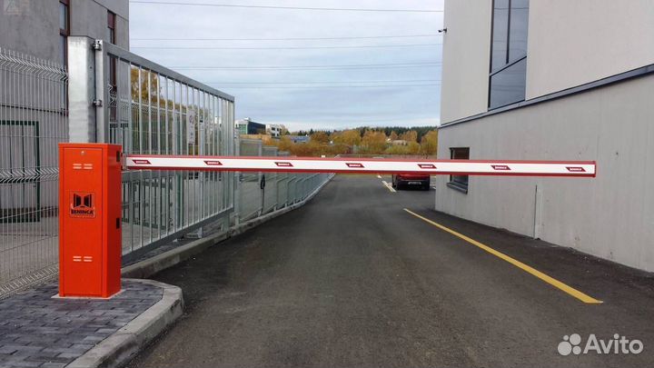 Шлагбаум под ключ