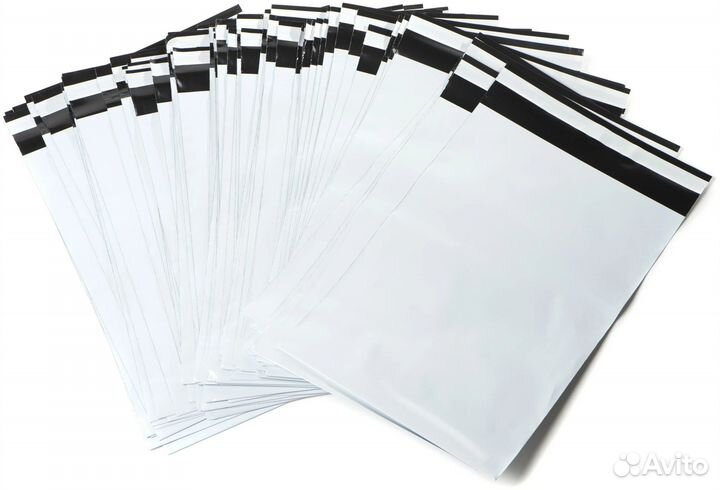 Курьерский пакет белый 150х210 мм 60мкм