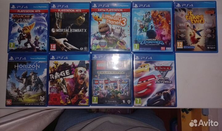 Sony PS4 новые диски