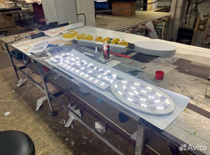 Наружная реклама изготовление вывески