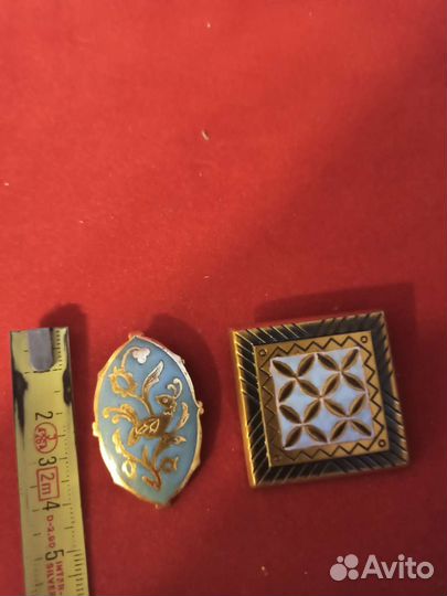 Брошь. Коллекция. ссср. Эмаль