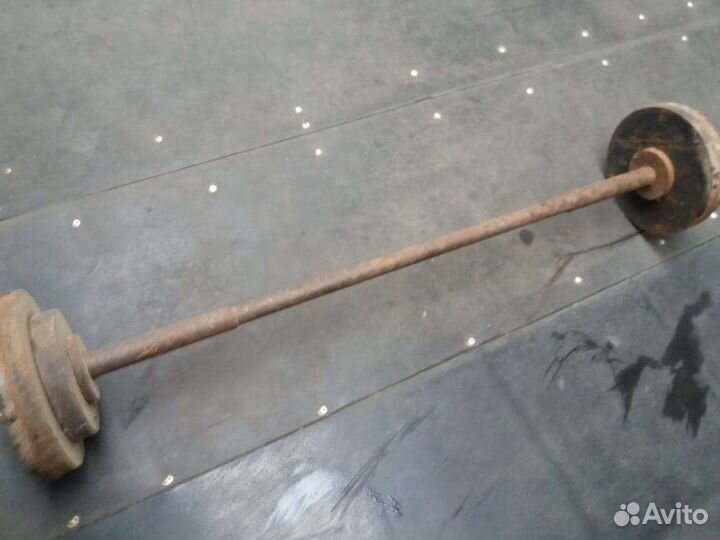 Штанга с блинами бу