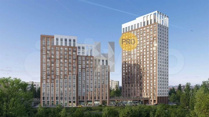 4-к. квартира, 94 м², 3/25 эт.