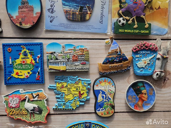 Магниты сувенирные на холодильник