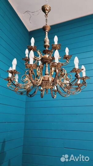 Люстра винтажная
