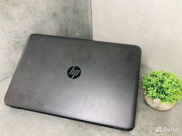 Ноутбук HP для учебы работы SSD 128gb RAM 4gb
