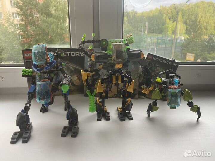 Lego Hero Factory 44028, 44022, 44027