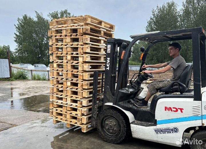 Паллет 1200х800 деревянный lp445