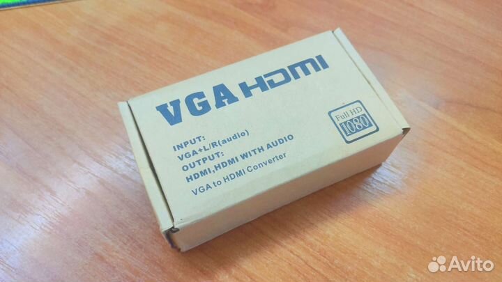 Переходник VGA на hdmi. конвертер vga2hdmi
