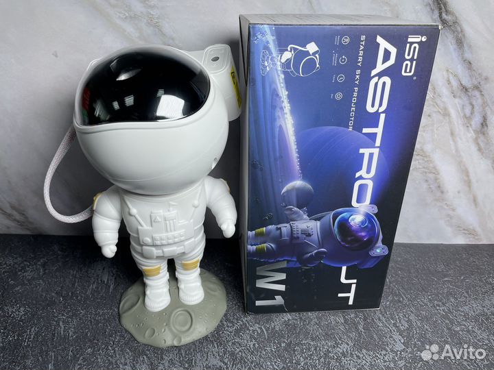 Проектор космонавт звездное небо ночник