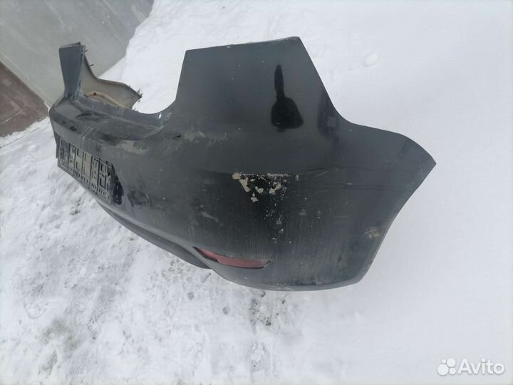 Бампер задний Haima 3 хетчбэк