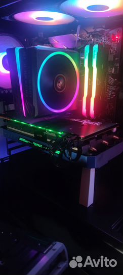 Мощный игровой пк ryzen 1080 ti