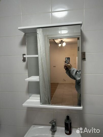 Зеркало шкаф в ванную