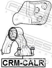Подушка двигателя зад прав/лев crmcalr Febest