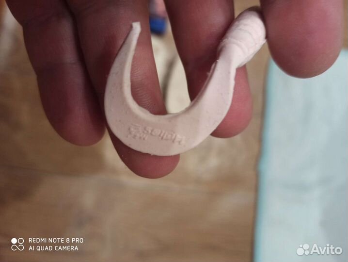 Форма для изготовления силиконовых приманок