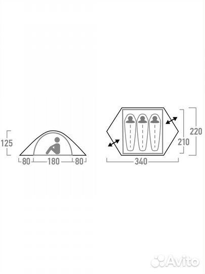 Аренда туристической палатки