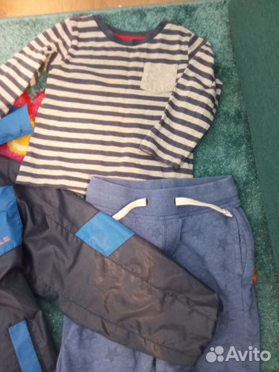 Пакет вещей на мальчика 2-4 года 98-110