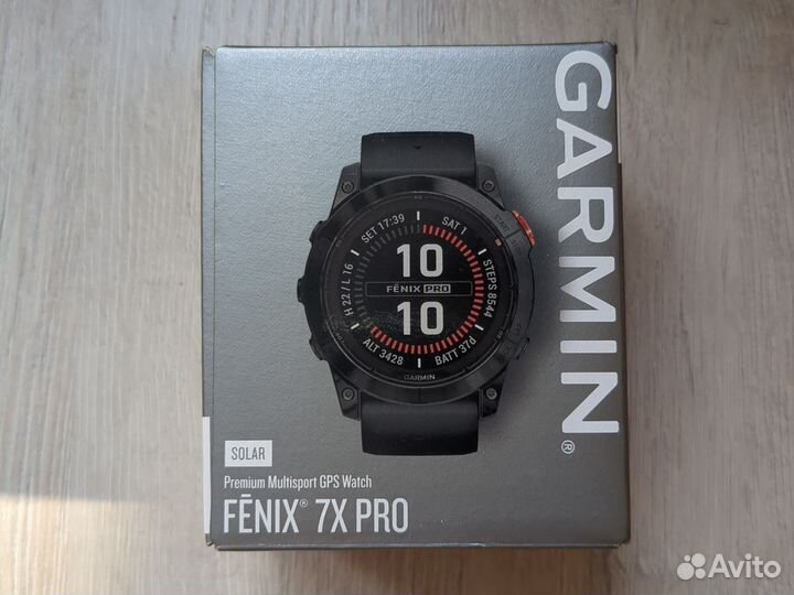 Часы garmin fenix 7x pro