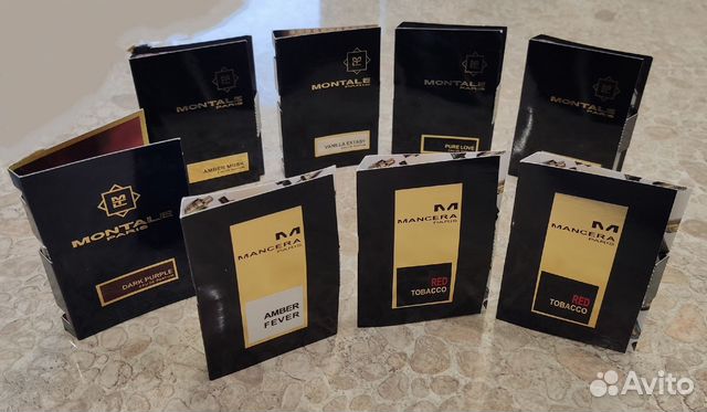Селективная парфюмерия montale, mancera сэмплы