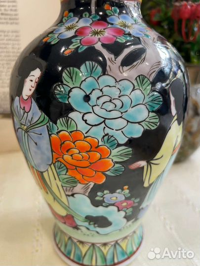 Винтаж, интерьерная ваза, Китай