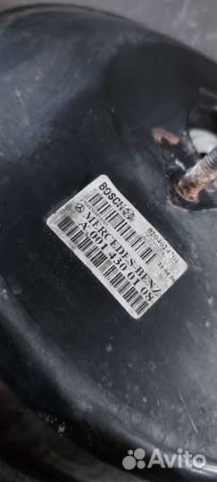 Вакуумный усилитель на Mercedes w639