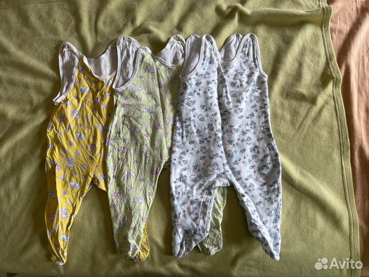 Пакет вещей для мальчика 56 62 68