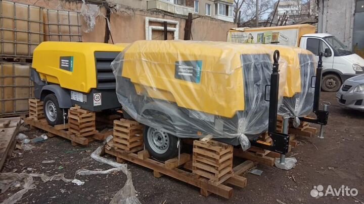 Дизельный компрессор Atlas Copco XAS 88 KD