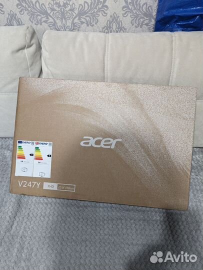 Игровой монитор Acer 24 дюйма 100Hz 1920x1080