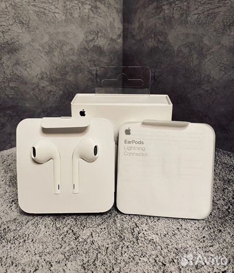 Наушники apple проводные lightning