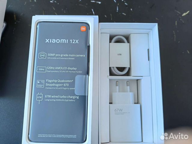 Xiaomi 12X, 8/128 ГБ объявление продам