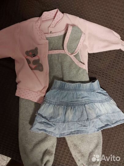 Одежда на девочку пакетом