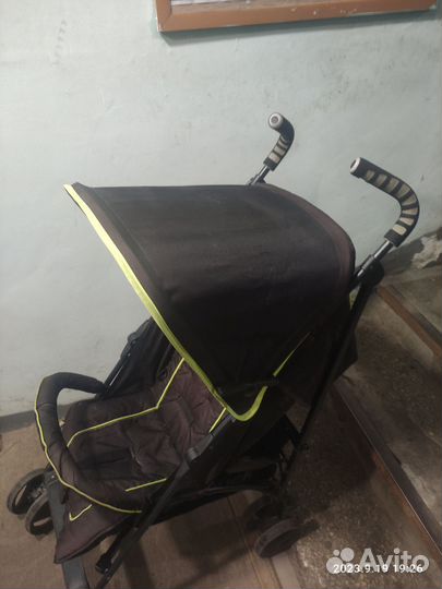 Прогулочная коляска трость бу