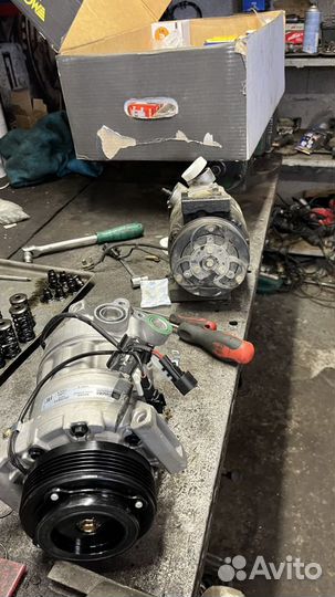 Компрессор кондиционера volvo xc70