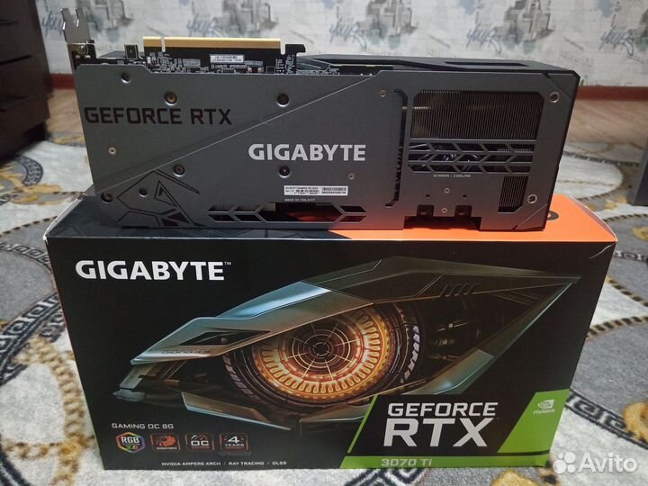 Видеокарта rtx 3070 ti
