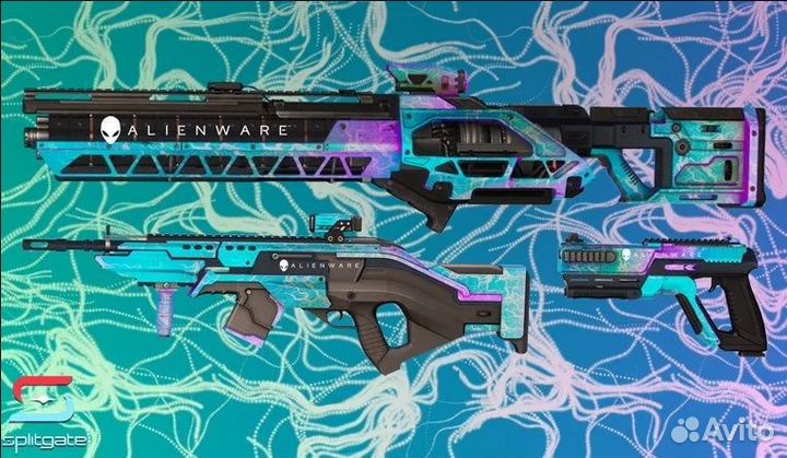 Скины Splitgate: AW Weapon Skin