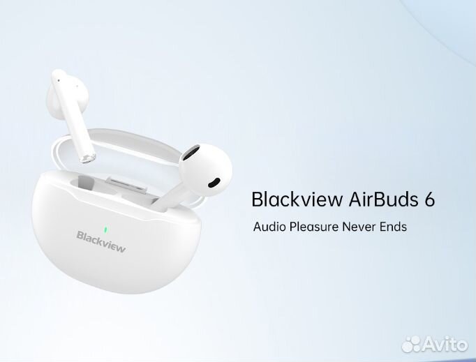 Наушники Blackview AirBuds 6 White. Оригинал. Новы