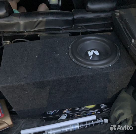 Сабвуфер и усилитель machete 12 sport